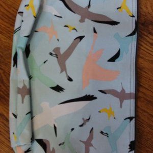 Thirty One Zipper Pouch with birds - NEW